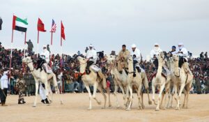 Camel racing Dubai